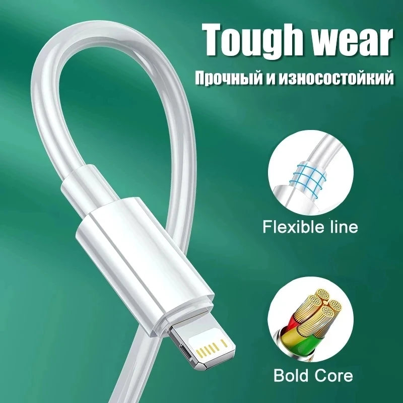 PD 30W USB-C Kabel für iPhone 16–11