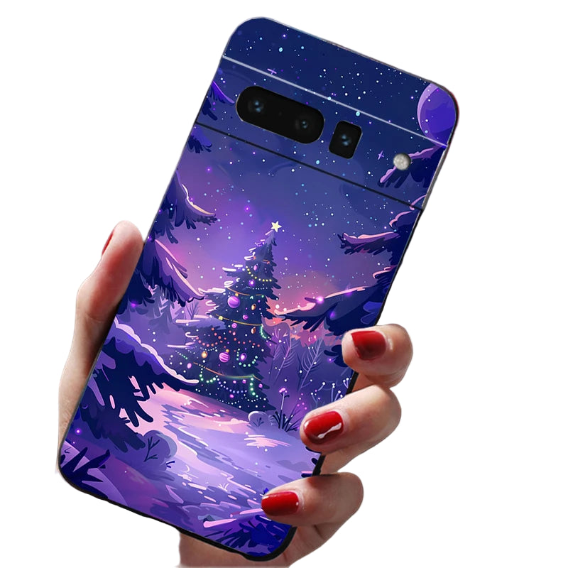 Halbummantelnde Silikonhuelle fuer Google Pixel 8 9 und 10 Flexibler Schutz