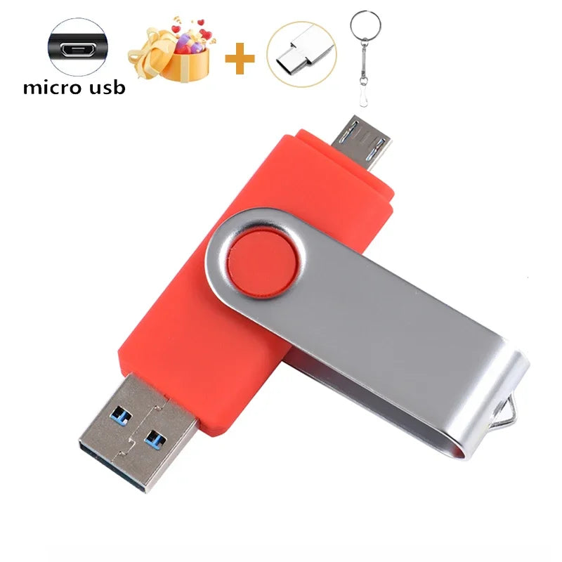 JASTER OTG 2-in-1 USB-Flash-Laufwerk 128 GB