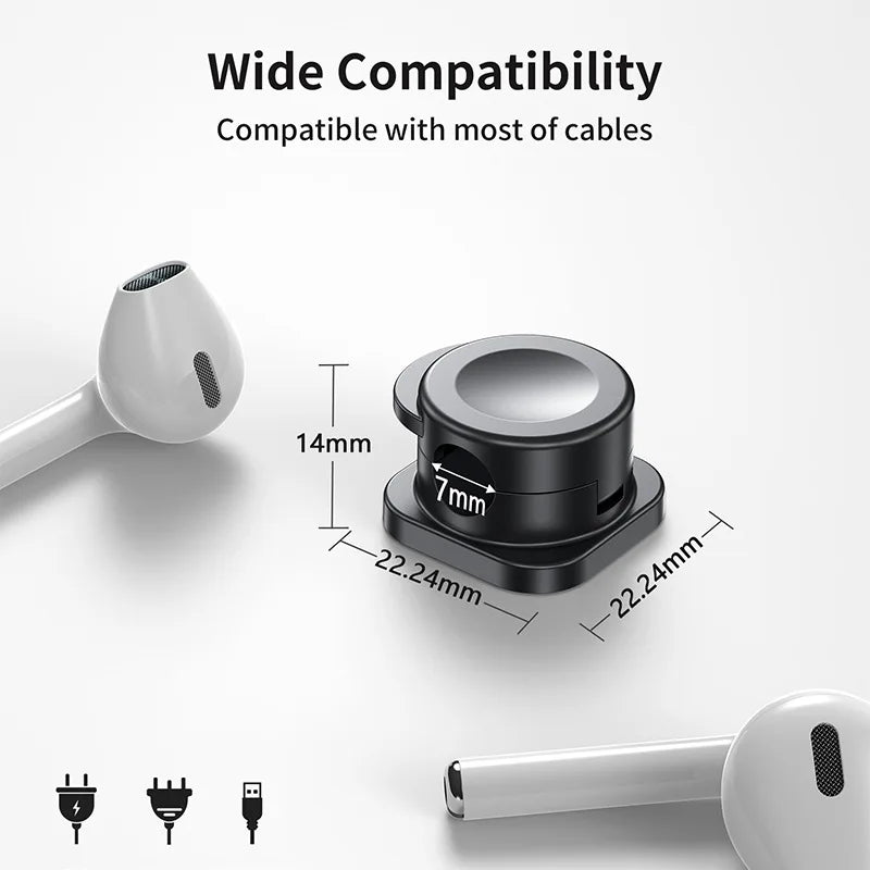 Magnetischer Kabel-Organizer für Schreibtisch & Kabel