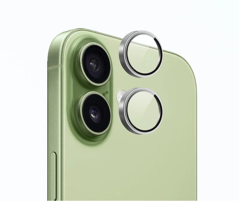 Metal Ring Camera Protective Glass for iPhone 17