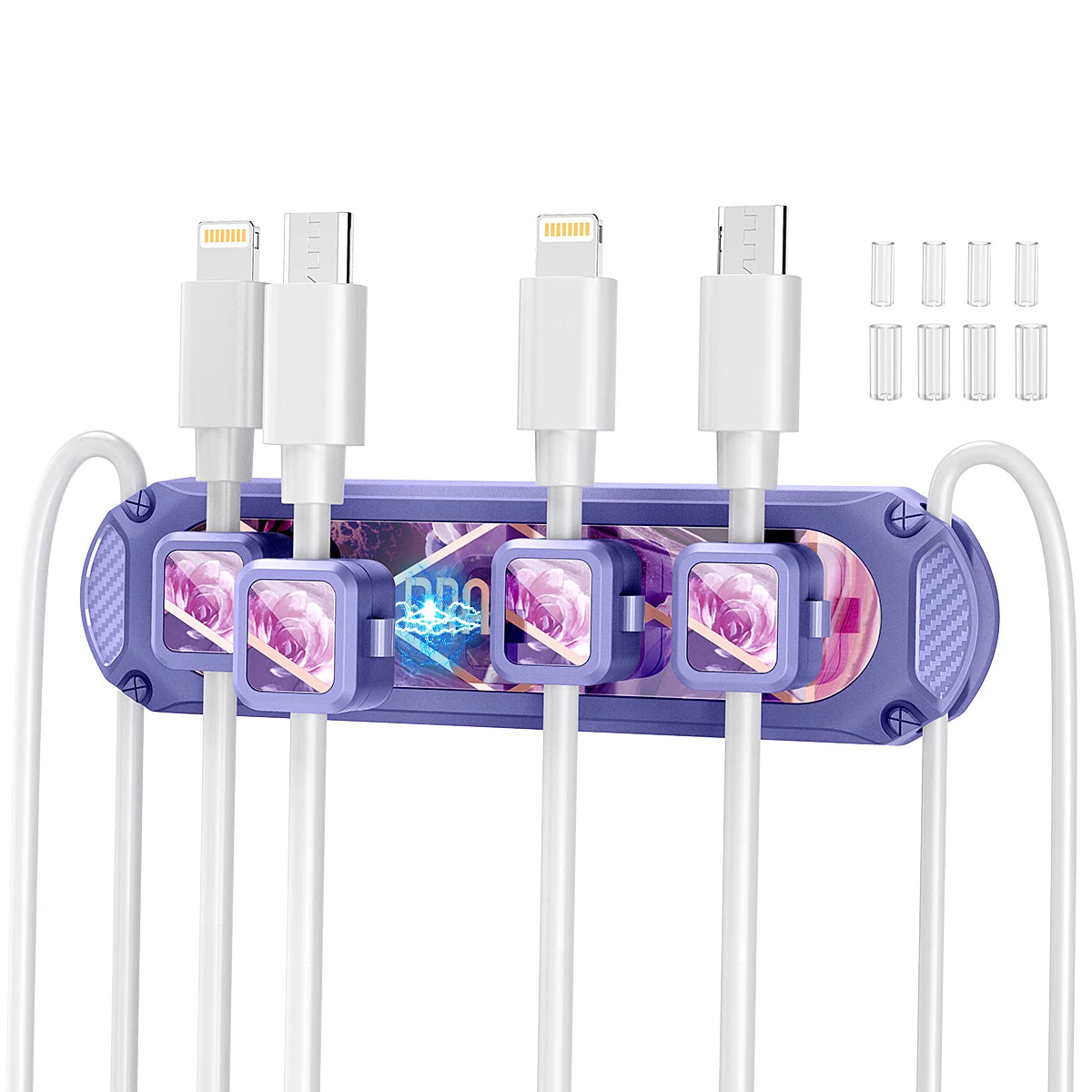 Magnetische Kabelclips für USB und Geräte