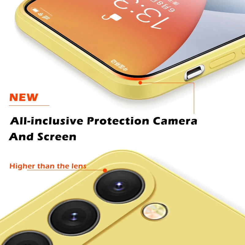Silikonhülle für Samsung S25 S24 S23