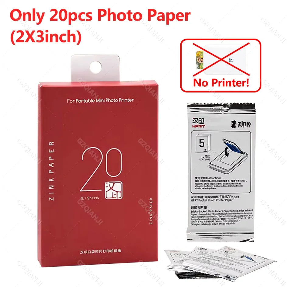 HPRT MT53 Mobiler Mini Fotodrucker mit Zink-Technologie