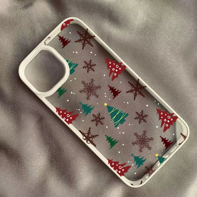 Weihnachtsbaum Schneemann Hülle für iPhone 17