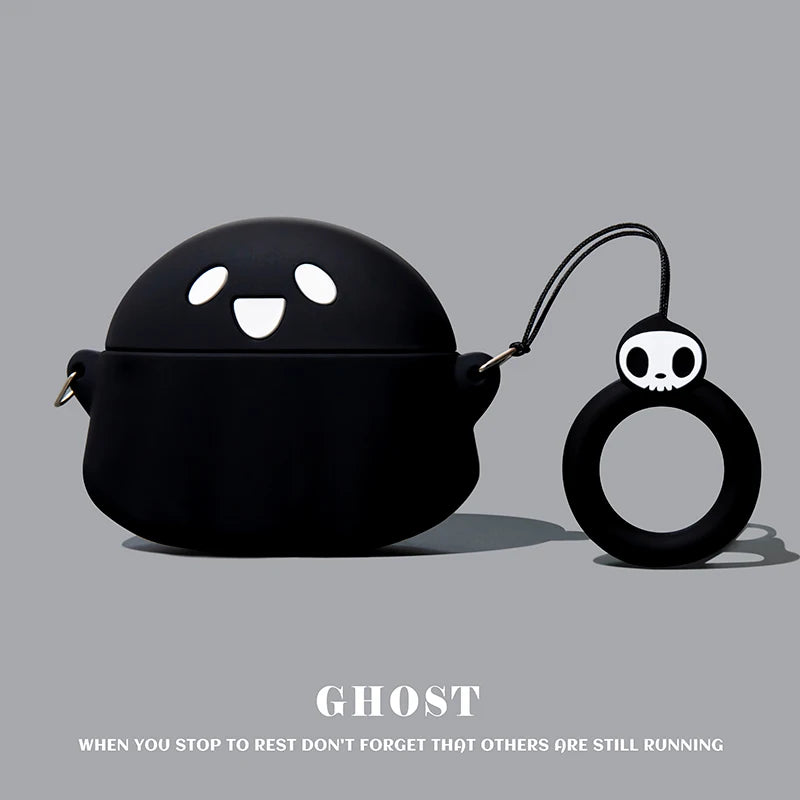 Ghost Totenkopf Airpods Silikonhülle