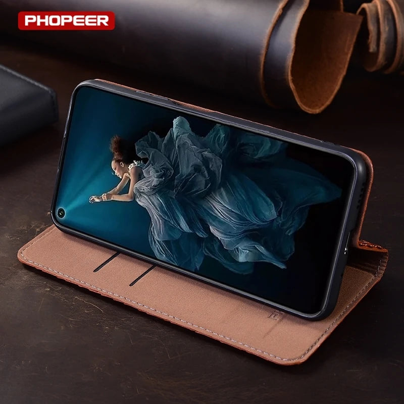 Echtleder Flip Hülle für Xiaomi Serie