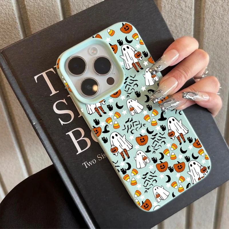 Halloween Kürbis Geist TPU Hülle für iPhone