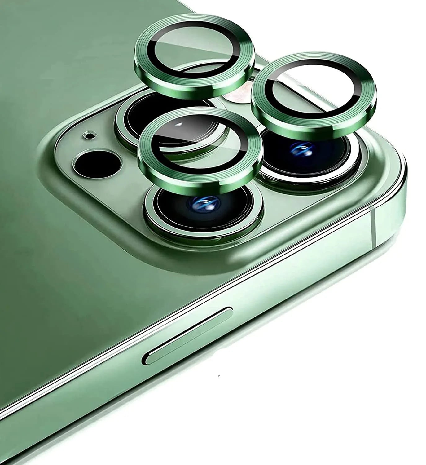 Titan Grau Glitter Schutzglas für iPhone 17