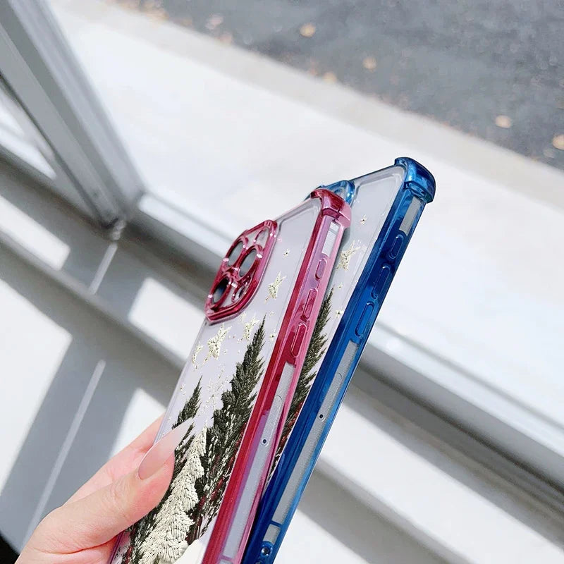 Pixel 10 9 8 Huelle Silikon Transparent Cartoon Muster Schutz