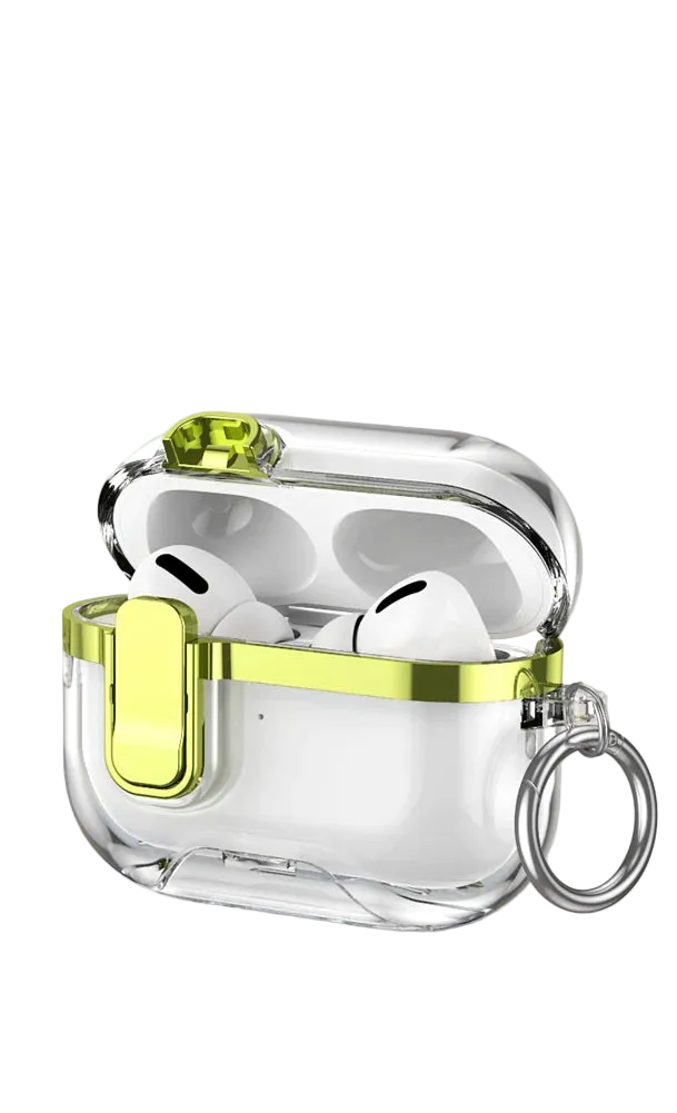 Transparent shockproof protective case for AirPods Pro 3