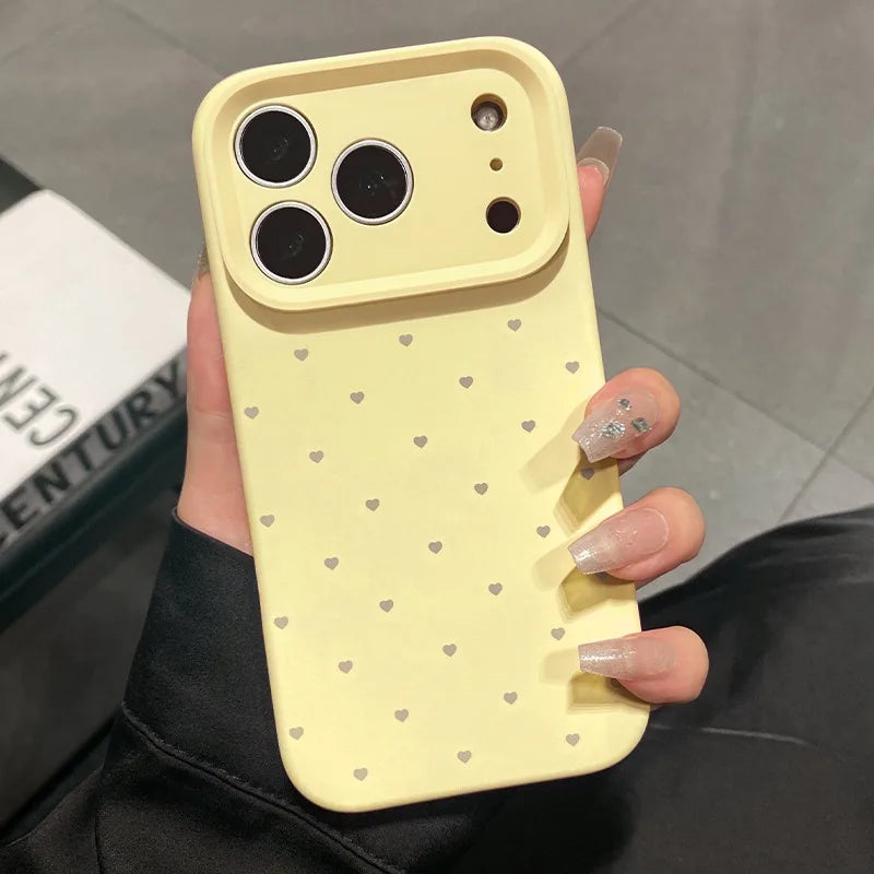 Niedliche Herz Candy Case für iPhone 17