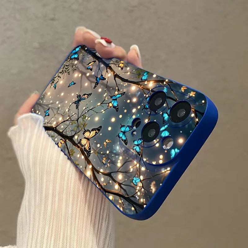 Dunkler Schmetterling Schutzcase für iPhone 17 Serie