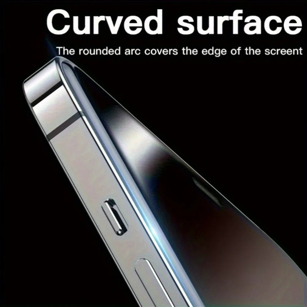 6-in-1 Anti-Spy Tempered Glass &amp; Camera Protector for iPhone 17