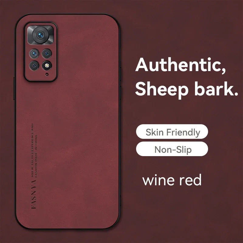 Luxus Lammleder Hülle für Redmi Note