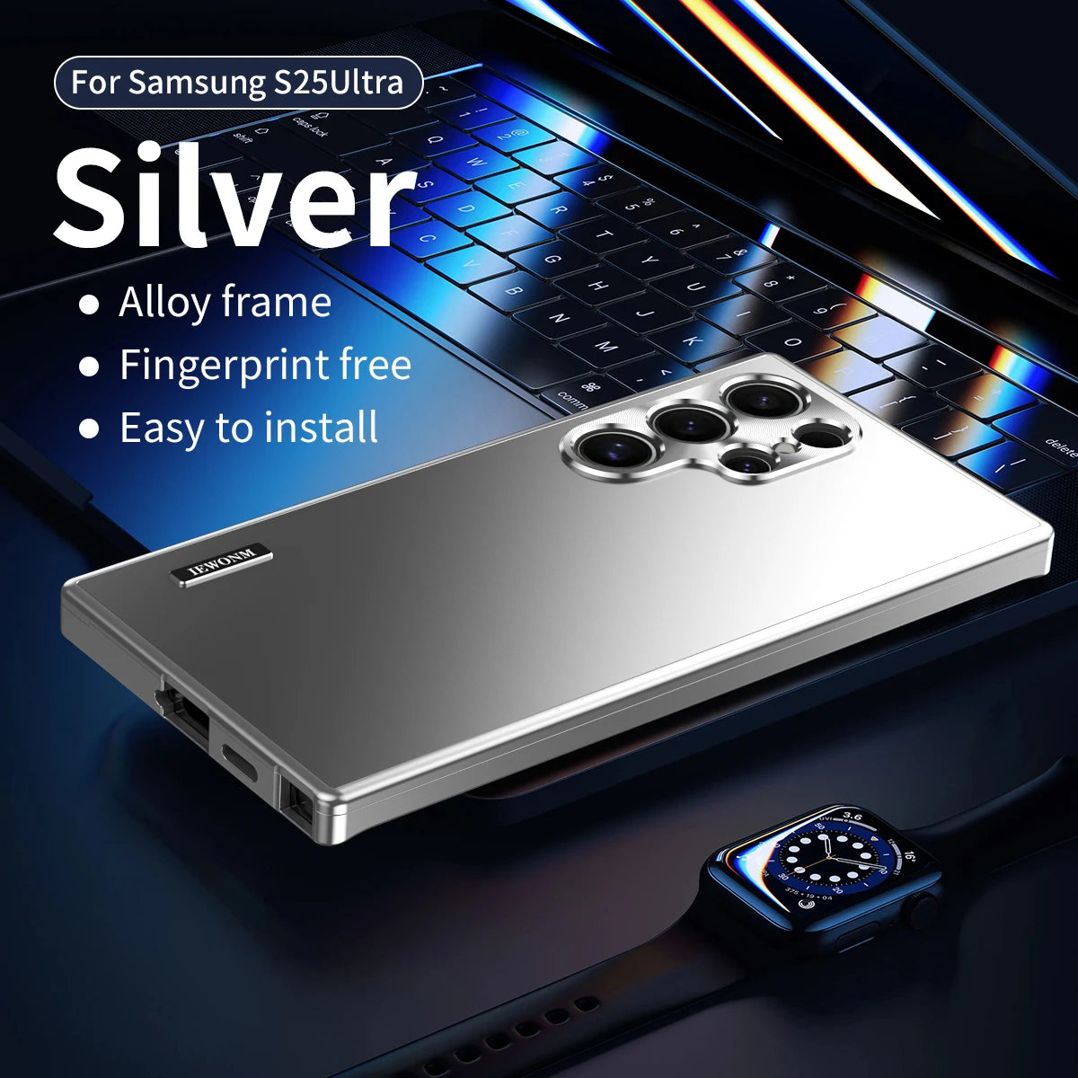 Magnetische Aluminium Hülle für Samsung S25 Ultra