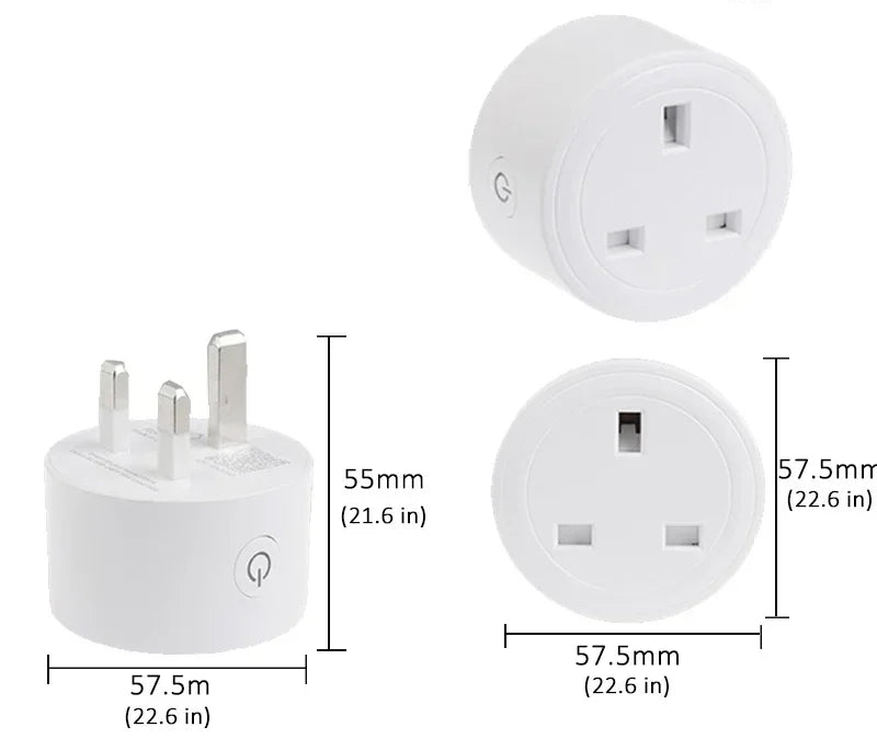 WiFi Smart Plug EU/UK/US mit App & Alexa Steuerung