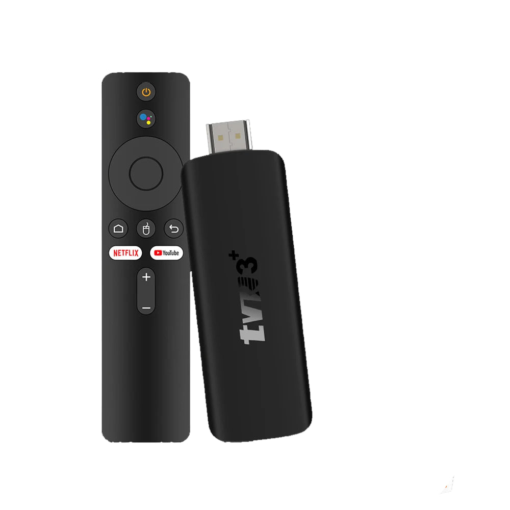 4K Android TV Stick with WiFi6 and voice control