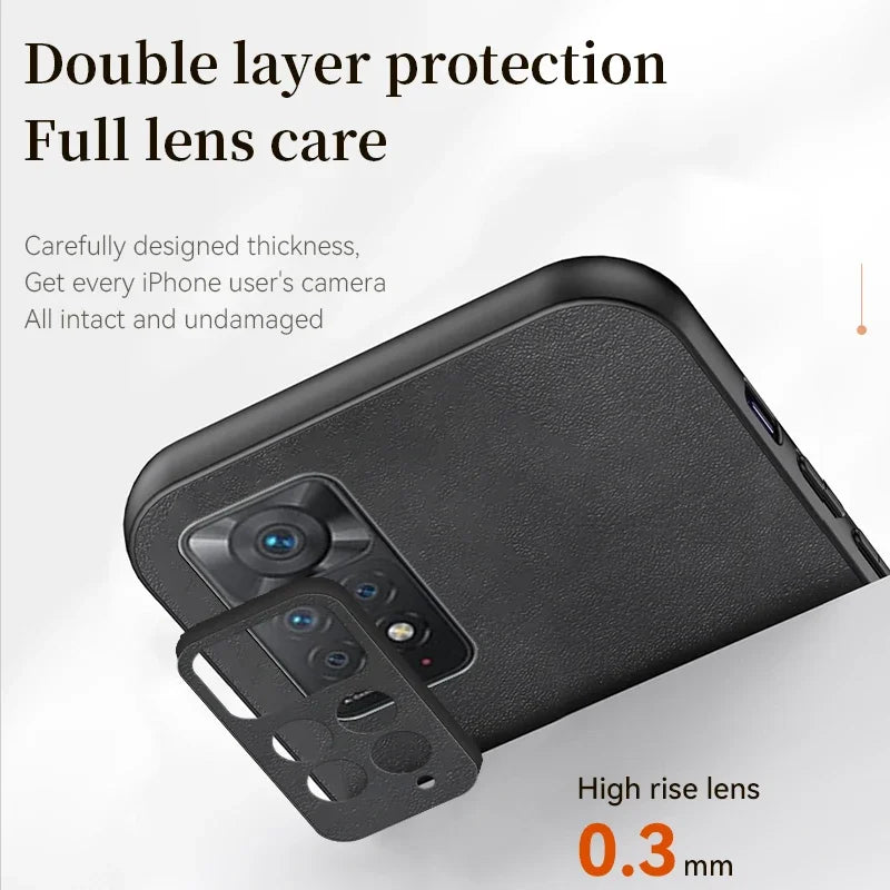 Luxus Lammleder Hülle für Redmi Note