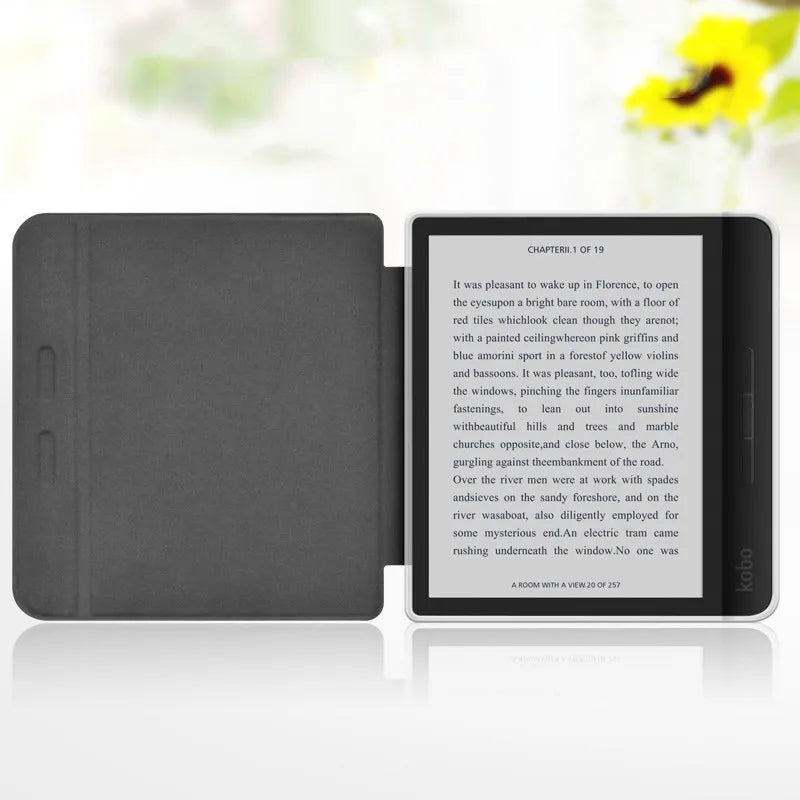 Schlanke PU-Lederhülle Kobo Libra 7 Zoll