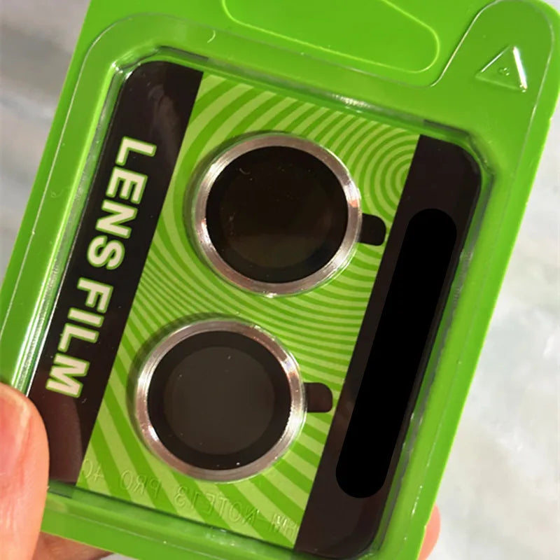 Metal Ring Camera Protective Glass for iPhone 17