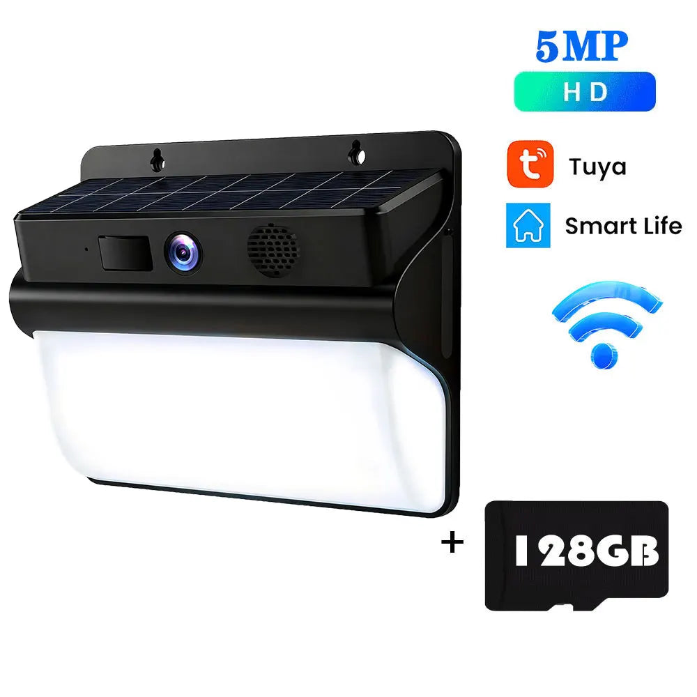 2K Solarkamera mit WLAN, Akku & Farb-Nachtsicht