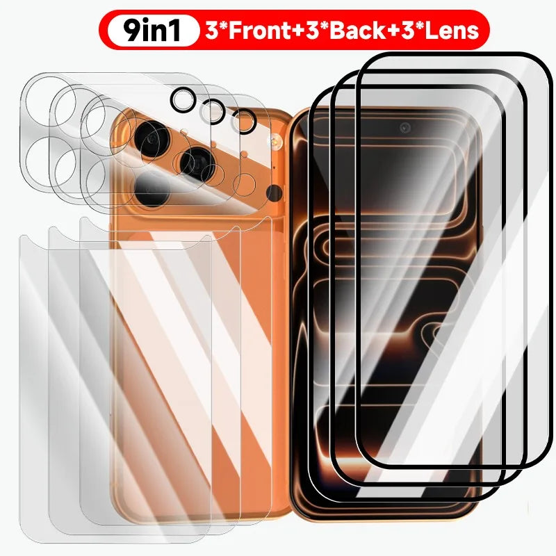 Hydrogel Panzerglas & Kamera Schutz für iPhone 17 Serie