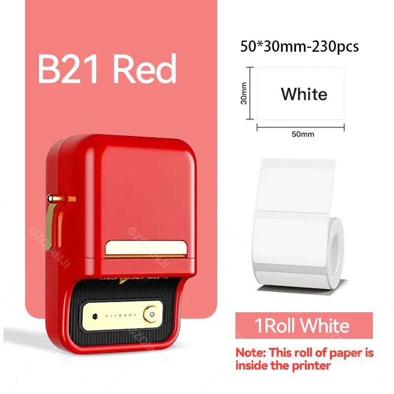 Niimbot B21 Mobiler Bluetooth Etikettendrucker