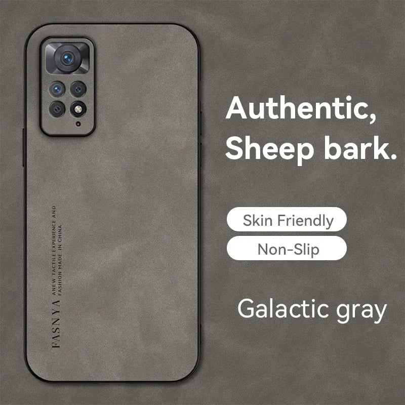 Luxus Lammleder Hülle für Redmi Note