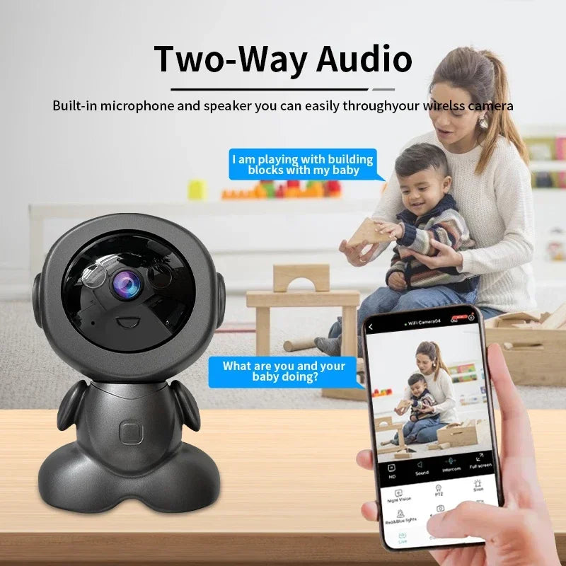 8MP WiFi Indoor Camera with PTZ &amp; Auto-Tracking
