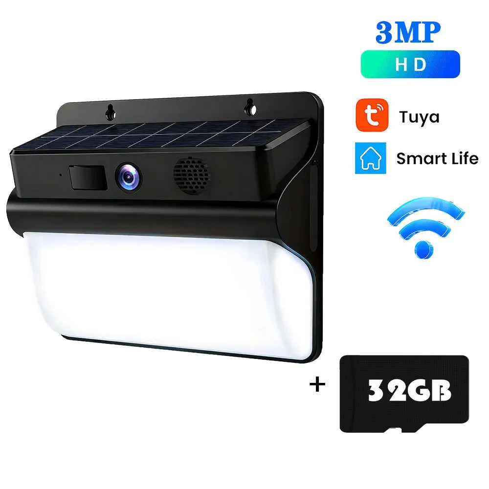 2K Solarkamera mit WLAN, Akku & Farb-Nachtsicht