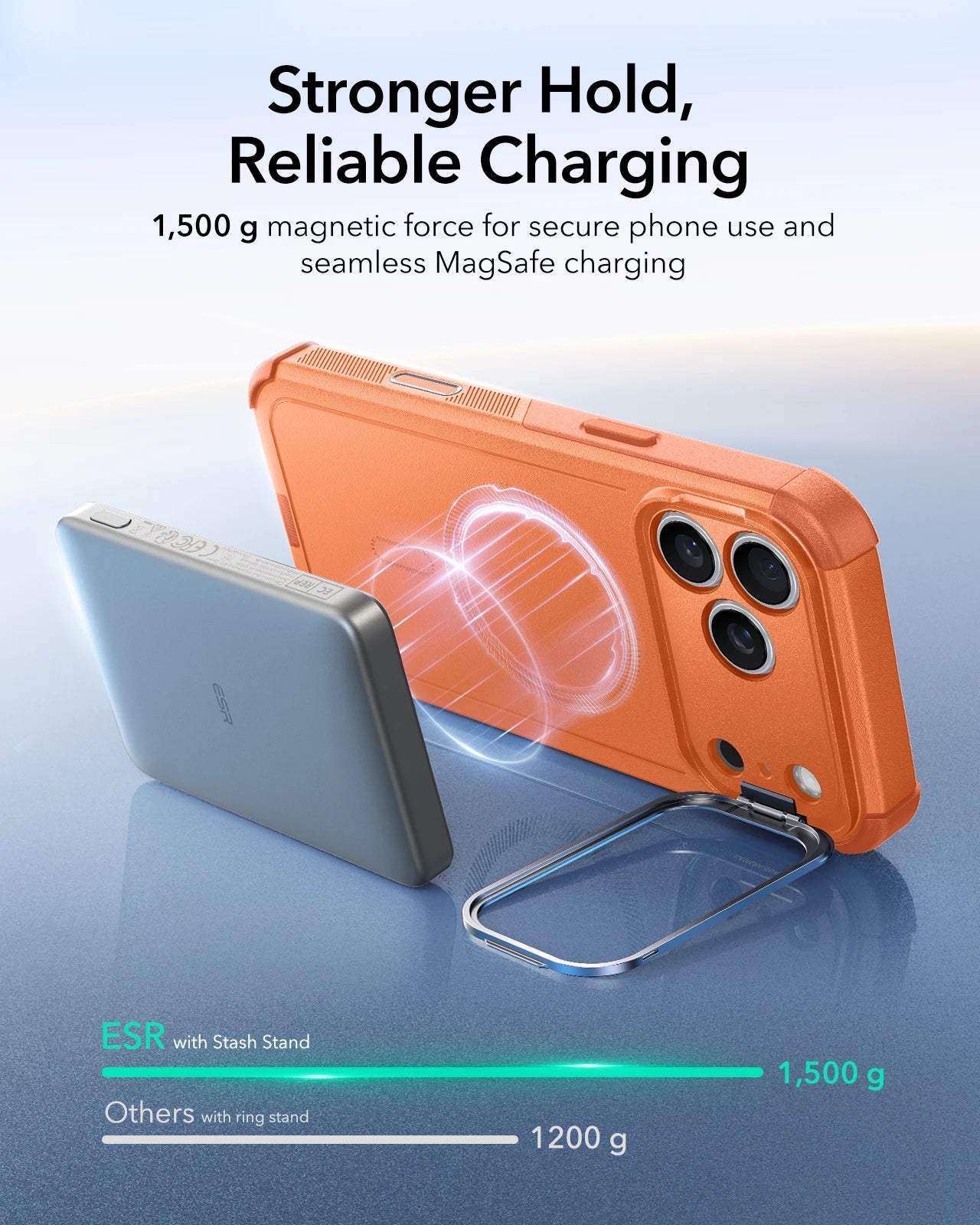 ESR Magnet-Hülle mit Ständer für iPhone 17 Pro