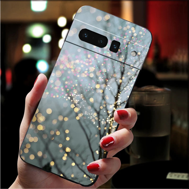 Winter TPU Hülle für Google Pixel 8 9 und 10 Schutz und Design