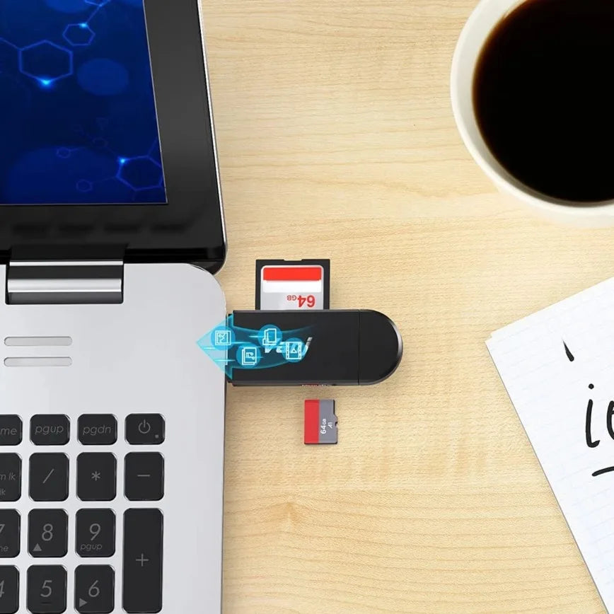 5-in-1 USB Typ C Kartenleser für Smartphones Tablets