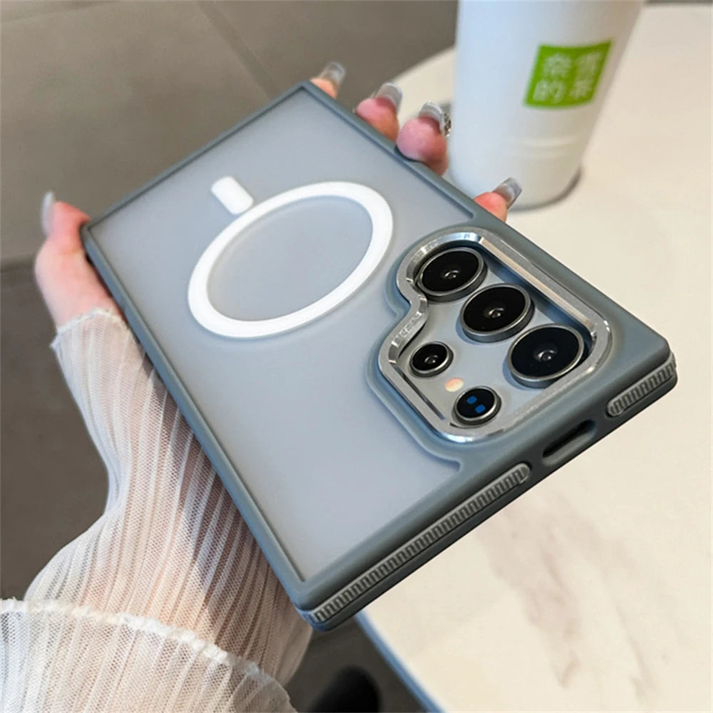 Luxus Magnetische Hülle für Samsung Galaxy