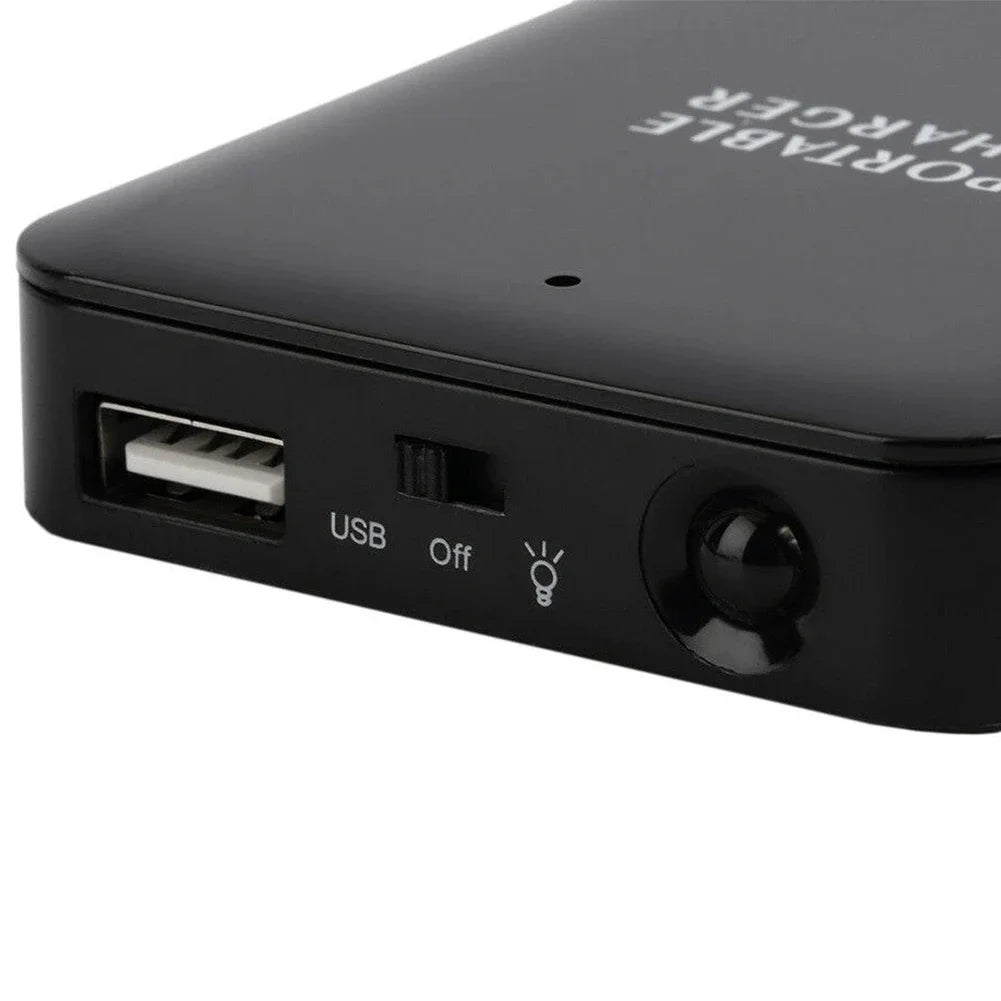 Tragbare Powerbank-Hülle 4xAA mit LED