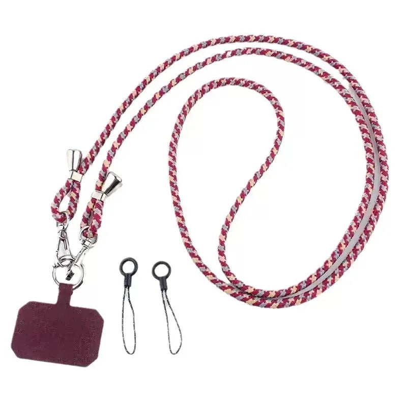 Crossbody Lanyard Handyband mit Clip und Anti-Verlust