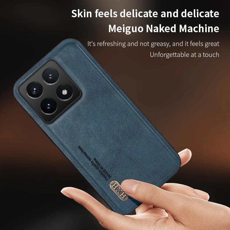 Rückseite Lederhülle Xiaomi 14T Pro