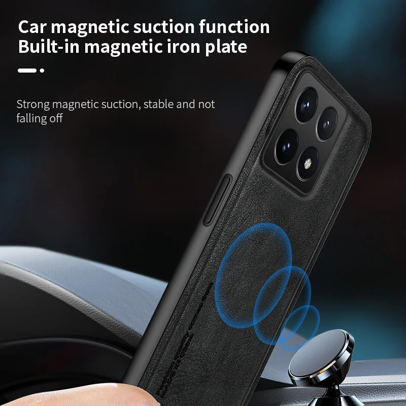 Rückseite Lederhülle Xiaomi 14T Pro