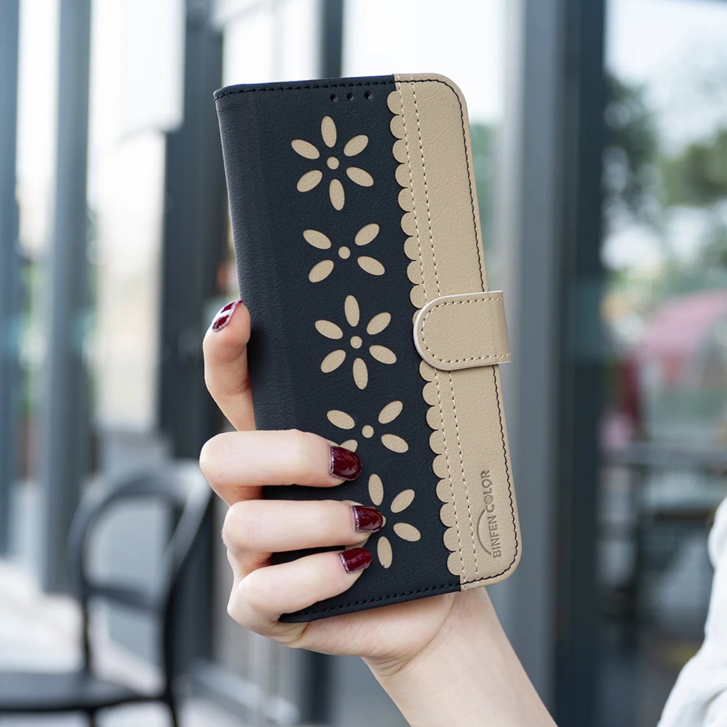 Luxus Leder Wallet Hülle für Google Pixel 10