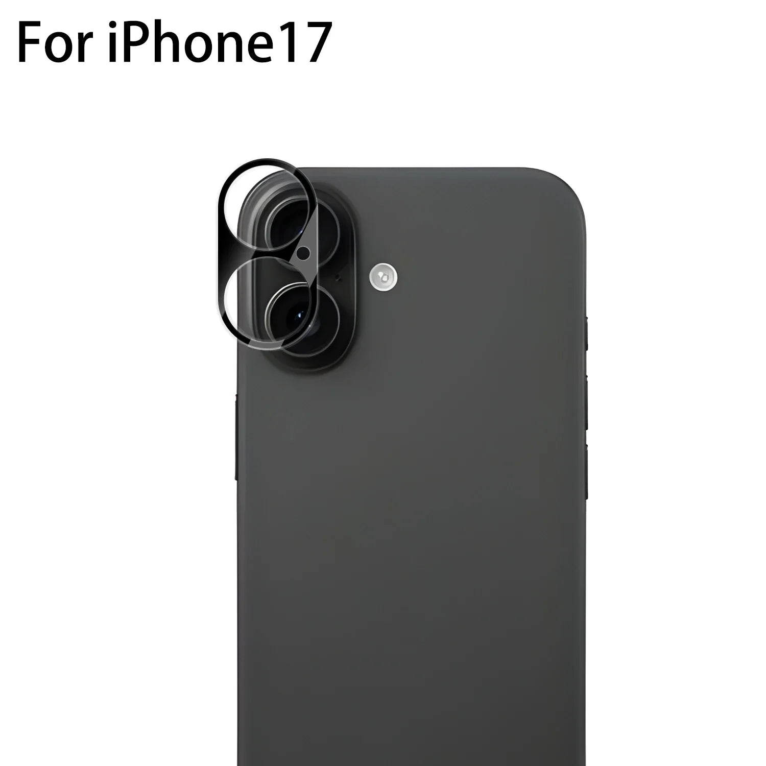 Camera lens protector glass for iPhone 17 series