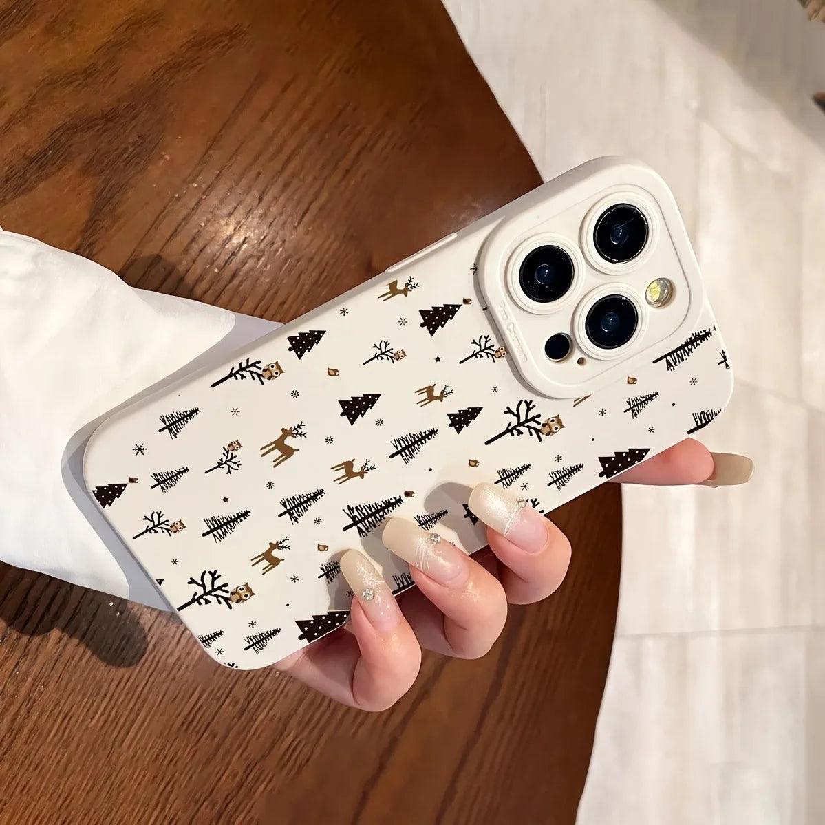 Weihnachts TPU Hülle iPhone 17 Pro Max Muster