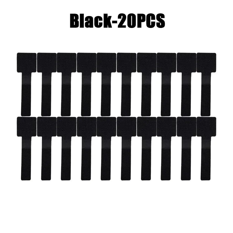 Wiederverwendbare Kabelbinder Selbstklebend Organizer