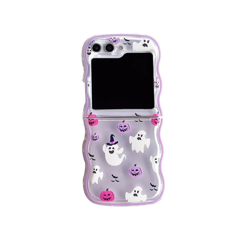 Halloween Handyhülle Geist für Galaxy Z Flip 7 6 5