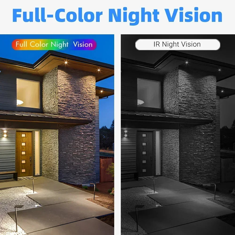 5MP 4G Solar Kamera mit Farb-Nachtsicht und Akku