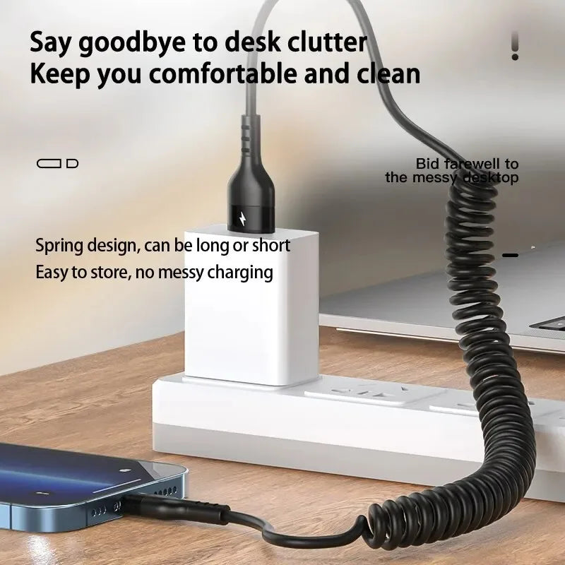 USB-C 66W Auto-Schnellladekabel 5A