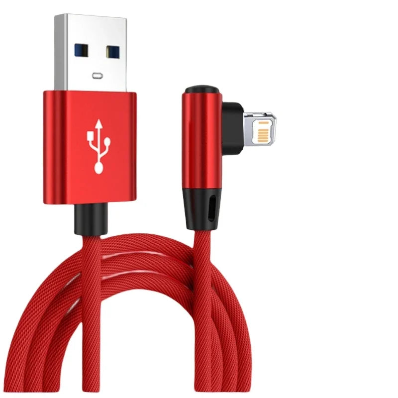 90° USB Kabel iPhone 14 13 12 11 Pro Max