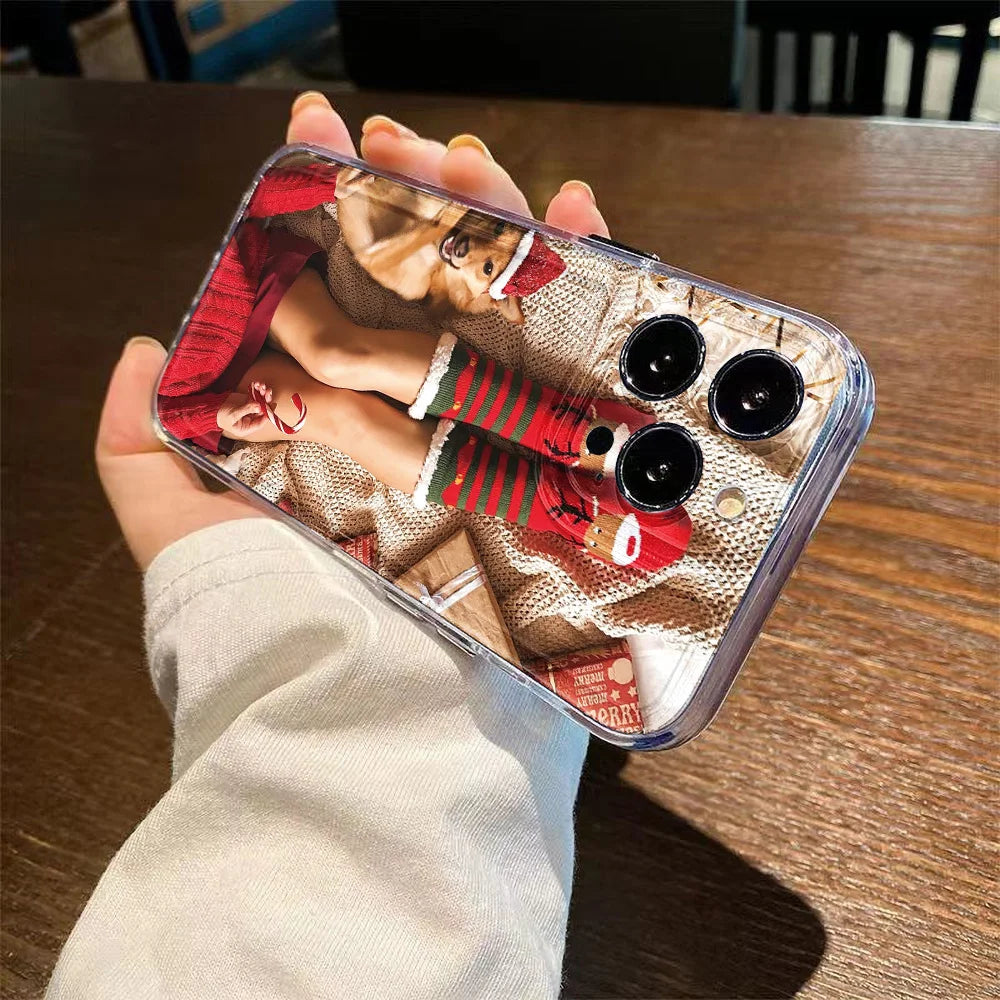 Weihnachts TPU Handyhülle für Samsung S25