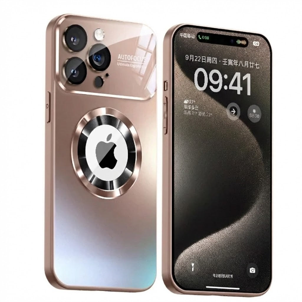 Luxus Matte Magnetische Hülle für iPhone 17